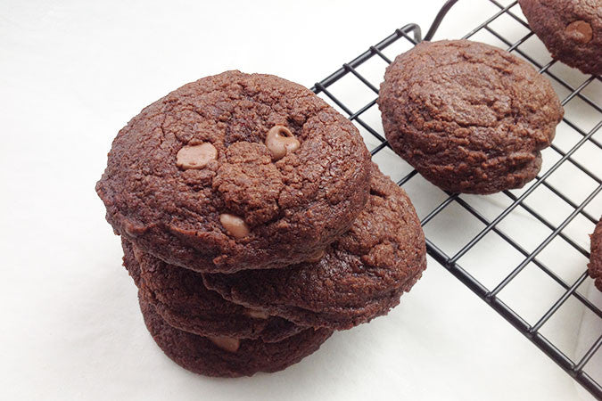 Brownie Chocolate Chip Cookies