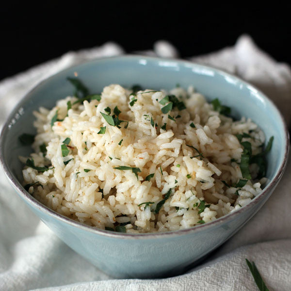 Hatch Chile Pepper Cheesy Rice